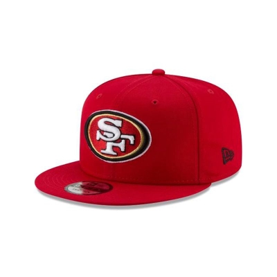 Sapca New Era San Francisco 49ers NFL Basic 9FIFTY Snapback - Rosii